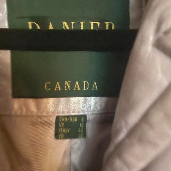 Danier Lilac Knee length Coat - Picture 2 of 4